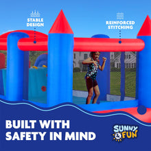 Load image into Gallery viewer, Inflatable Bouncy Castle - with Dual Slides