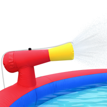 Load image into Gallery viewer, Inflatable Water Park with Slide and Water Gun