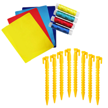 Load image into Gallery viewer, Inflatable Water Park with Large Water Slides and Basketball Hoop