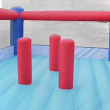 Load image into Gallery viewer, Inflatable Bouncy Castle with Built-In Posts