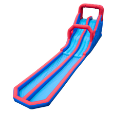 Load image into Gallery viewer, Inflatable Water Slide with Climbing Wall and Dual Slides