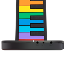Load image into Gallery viewer, 37 Key Rainbow Roll Up Piano