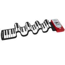 Load image into Gallery viewer, 61 Key Rainbow Roll Up Piano