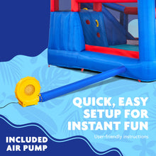 Load image into Gallery viewer, Big Time Bounce-A-Round Inflatable Water Slide Park - with Bounce House and Slide
