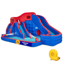 Load image into Gallery viewer, Deluxe Adventure Water Park in Blue and Red
