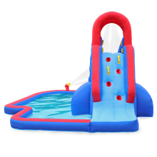 Load image into Gallery viewer, Inflatable Water Park with Slide and Water Gun
