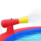 Inflatable Water Park with Slide and Water Gun