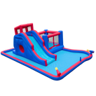 Inflatable Water Park with Slide and Bounce House