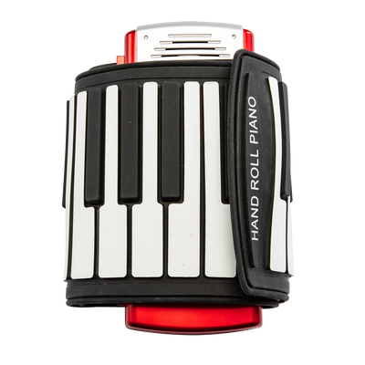 61 Key Rainbow Roll Up Piano